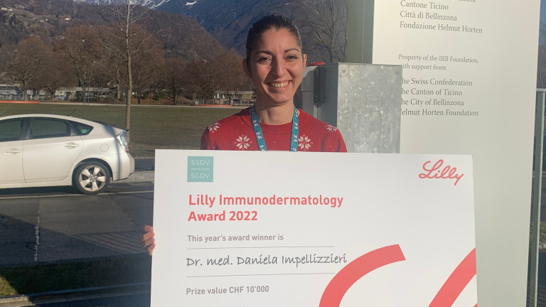 Lilly Immunodermatology Award to Dr. Daniela Impellizzieri