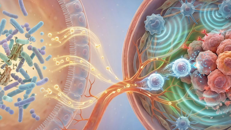 Prostate cancer: new study reveals a gut-to-tumor pathway driving progression and therapy resistance